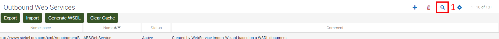 Siebel Web Configuration Search Routing Search